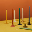 Hand Dipped Taper Set  - Taupe