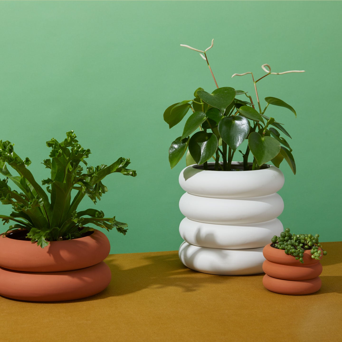 Stacking Planter - White
