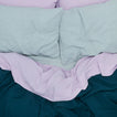 Simple Linen Flat Sheet - Sky