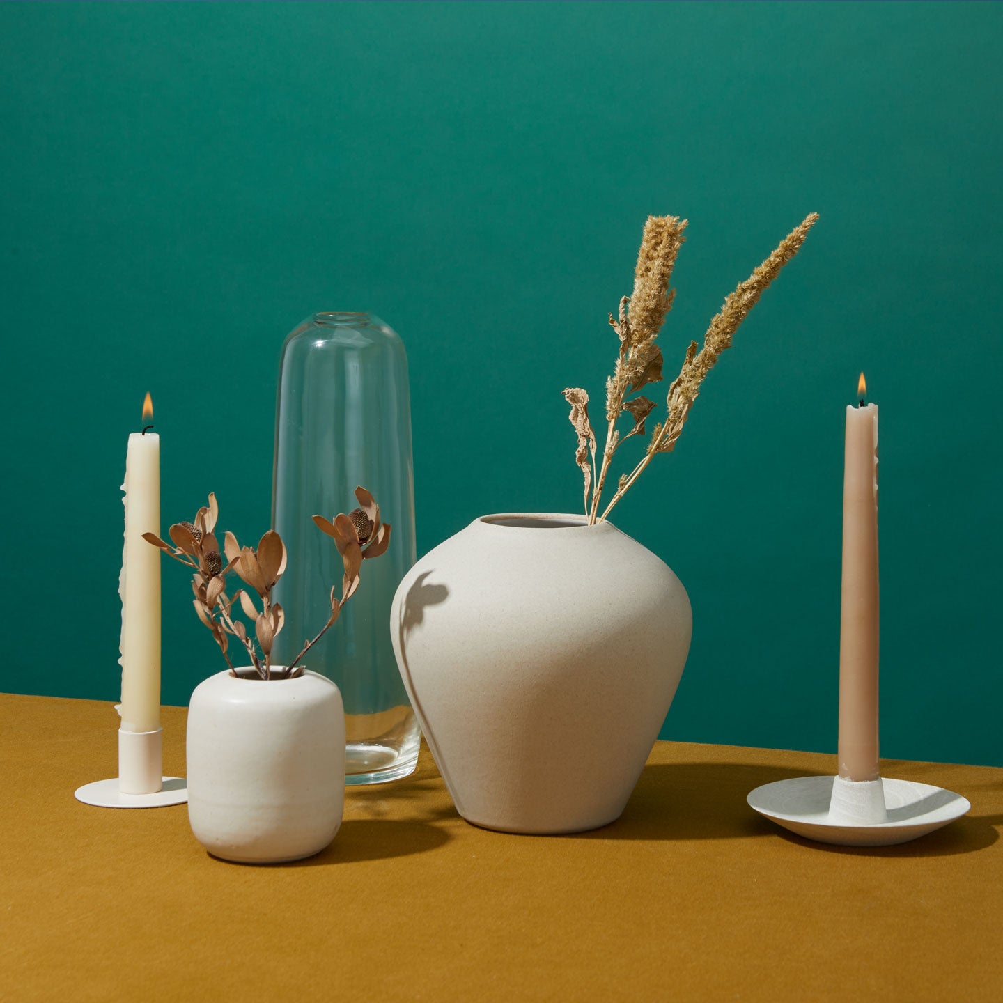 Stoneware Vase - Eggshell