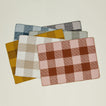 Simple Plaid Rug - Light Grey/Black
