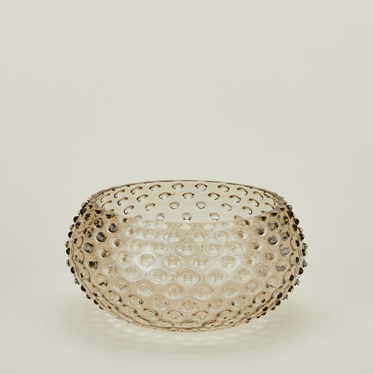 Hobnail Serving Bowl - Grey