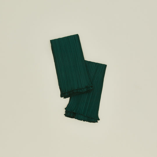 Pleated Napkin, Set of 2 - Olive