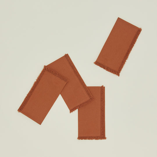 Essential Dinner Napkin, Set of 4 - Terracotta