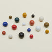 Sphere knobs in various sizes in various colors