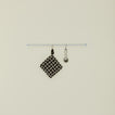 Zinc Plated Towel Bar with towel bar and measuring spoons