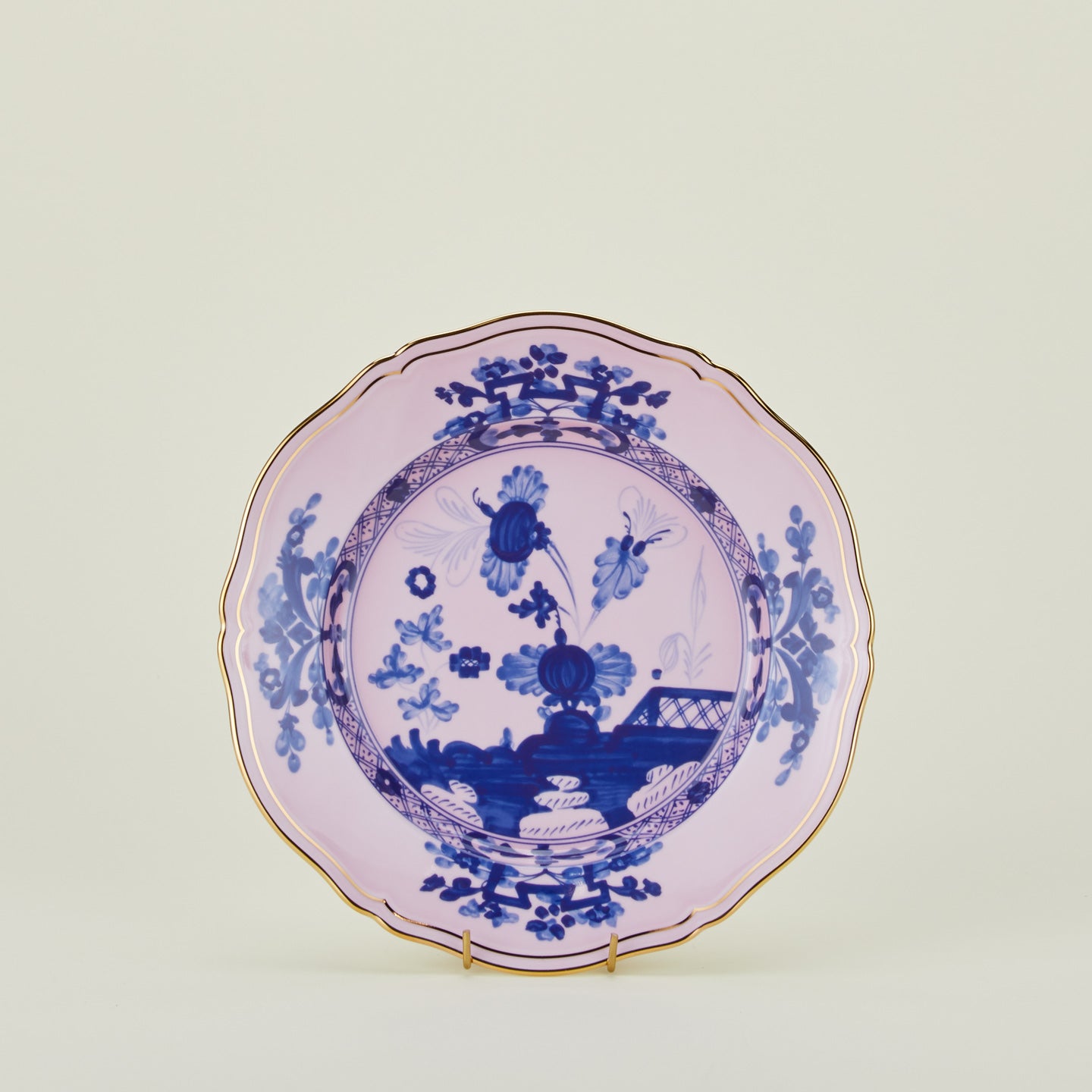 Ginori dinner plate in azalea
