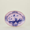 Ginori oval platter in azalea