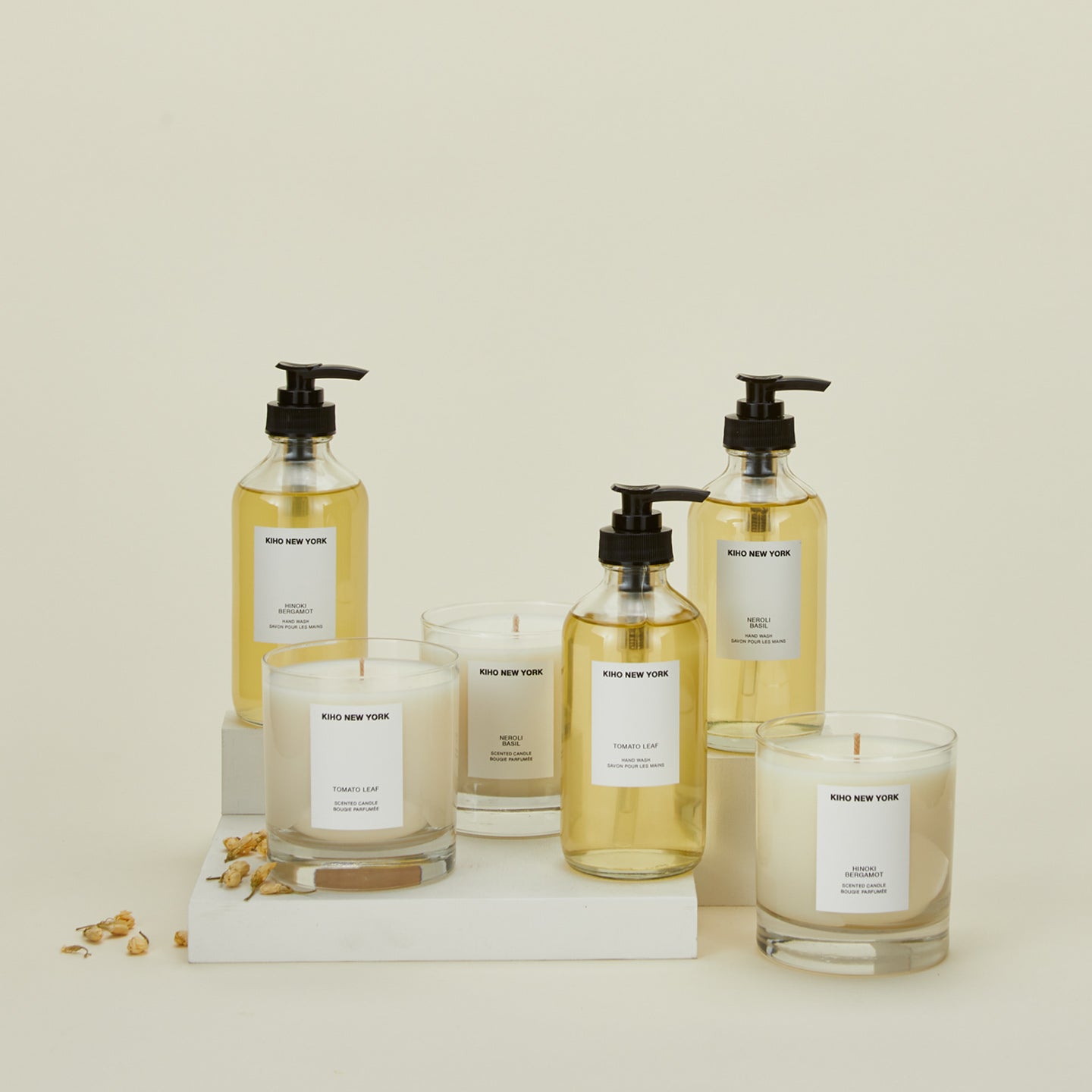 Kiho handwash and candle family