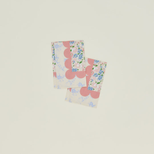 Mixed Floral Napkin, Set of 2 - Rose