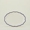 Ogee Edge Oval Platter - Blue