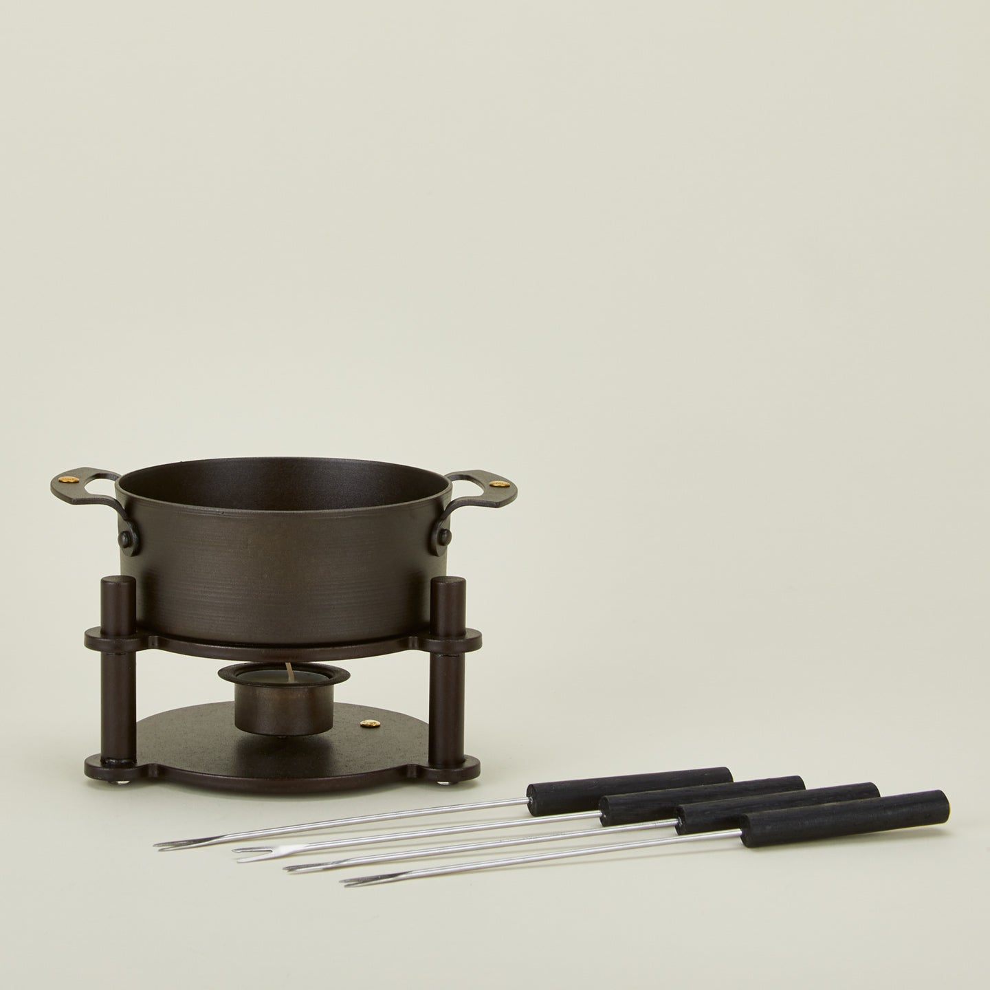 Netherton Foundry Spun Iron Fondue Pot