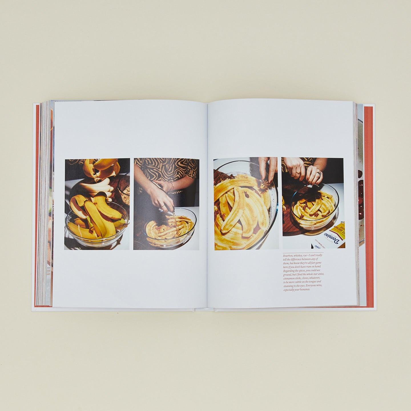 Sweet Enough cookbook open