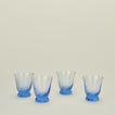 Spiral tumbler in blue