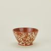 Splatter Small Bowl - Terracotta/Cream