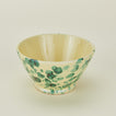 Splatter small bowl in yellow and green