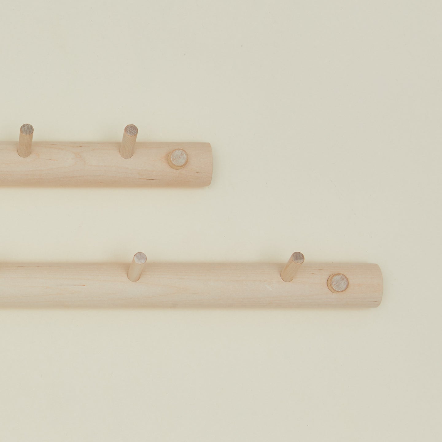 Detailed view of Oksa coat rack family