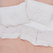 Simple Linen Fitted Sheet - White