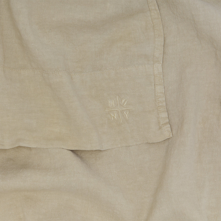 Simple Linen Flat Sheet - Flax