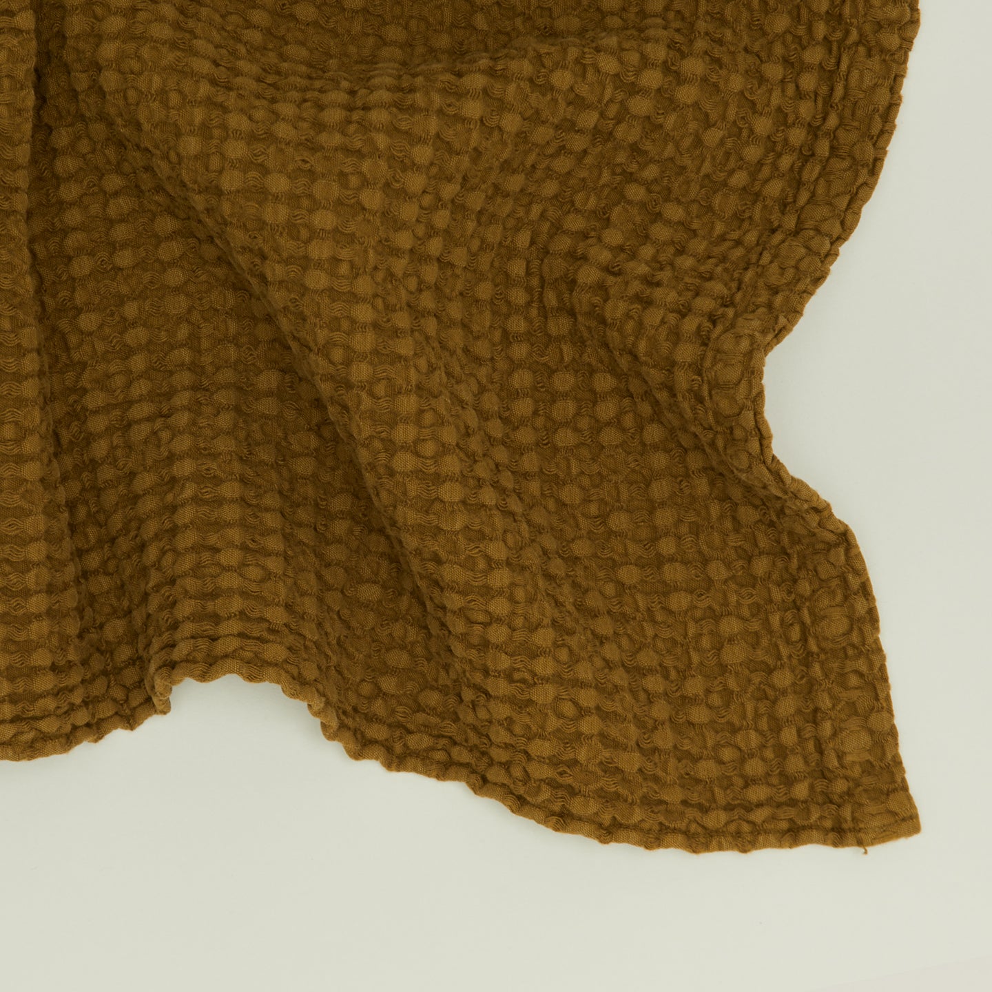 Simple Waffle Towel - Bronze
