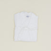 Simple Waffle Bathrobe - White