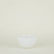Blown Glass Mixing Bowls - White