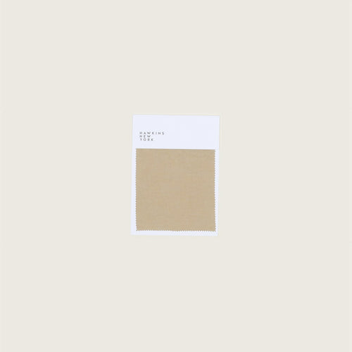 Simple Linen Swatch - Flax