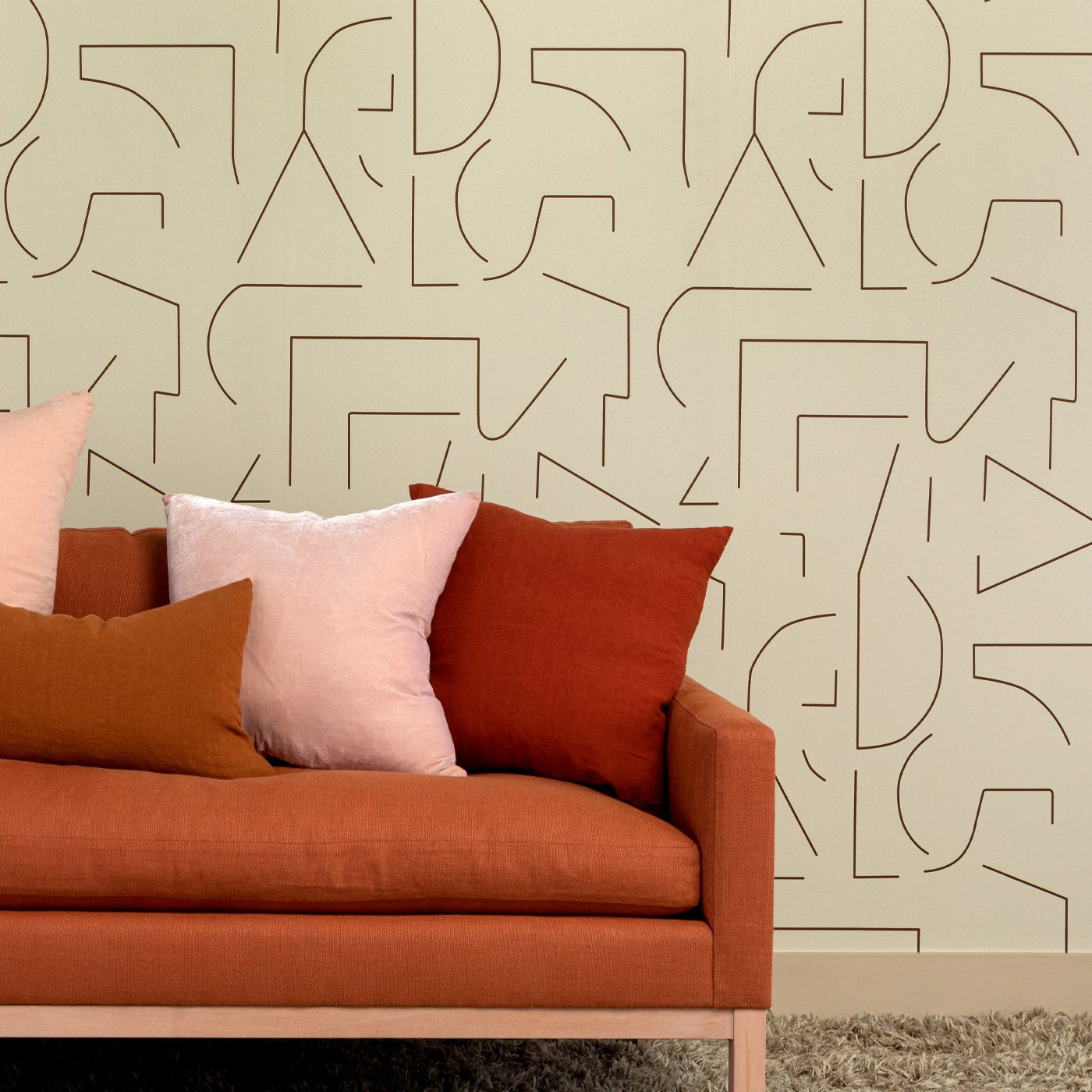 Almost Shapes Wallpaper - Bone